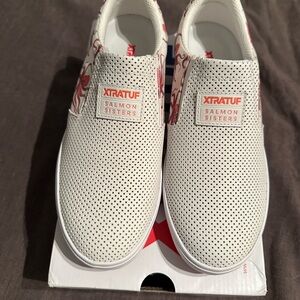 XTRATUF Salmon Sisters White Slip-On Shoes